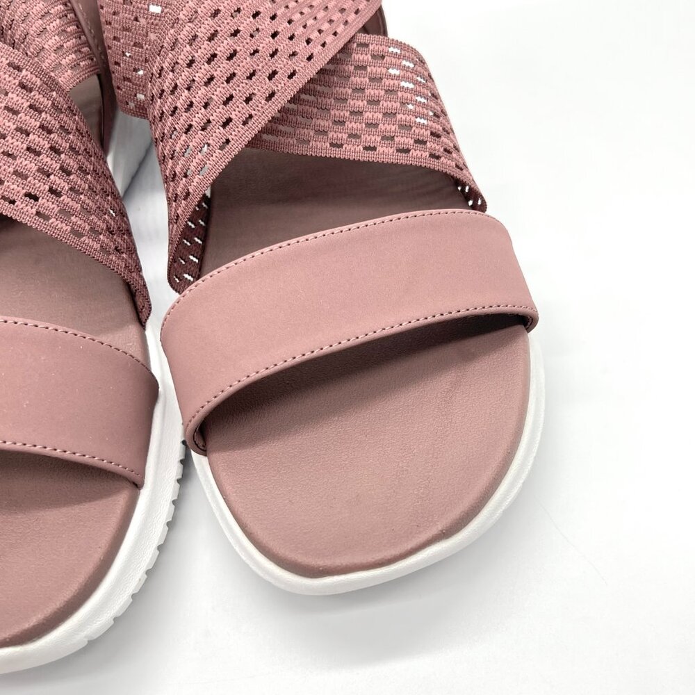Skechers Womens Size 11 Mauve Pink Sport Comfort Sandals‎ Shoes - Picture 4 of 13